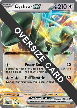 Cyclizar ex 018  - Holofoil Jumbo Cards - Promo