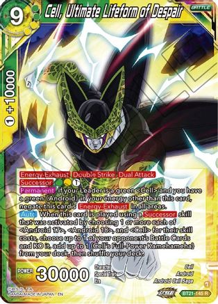 Cell, Ultimate Lifeform of Despair (BT21-145) - Wild Resurgence Foil