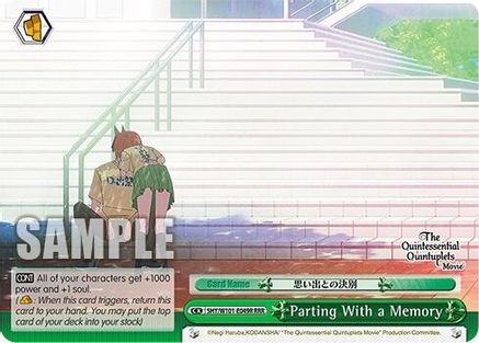 Parting With a Memory (RRR) (5HY/W101-E049R RRR) - The Quintessential Quintuplets Movie