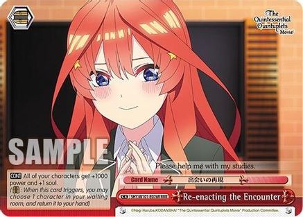 Re-enacting the Encounter (RRR) (5HY/W101-E076R RRR) - The Quintessential Quintuplets Movie