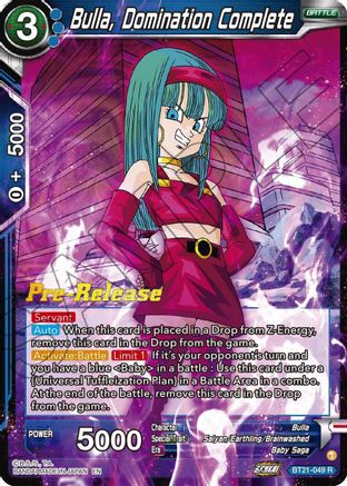Bulla, Domination Complete (BT21-049) - Wild Resurgence PreRelease Cards