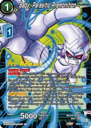 Baby, Parasitic Premonition (BT21-041) - Wild Resurgence PreRelease Cards