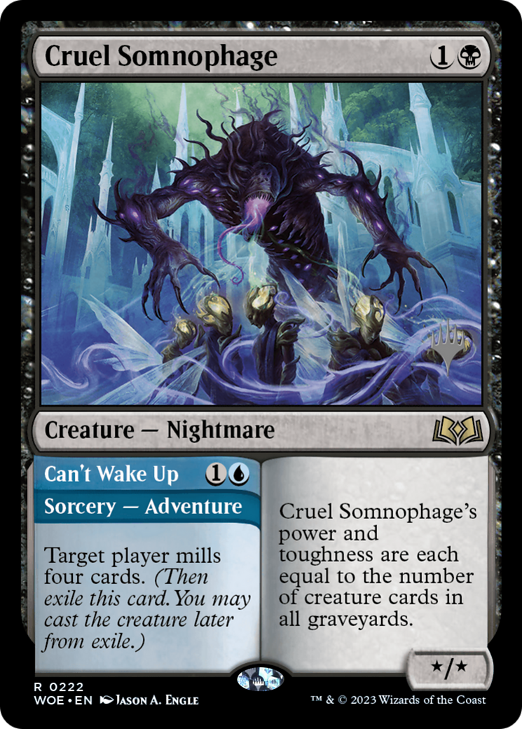 Cruel Somnophage (PPWOE-222) - Wilds of Eldraine Promos