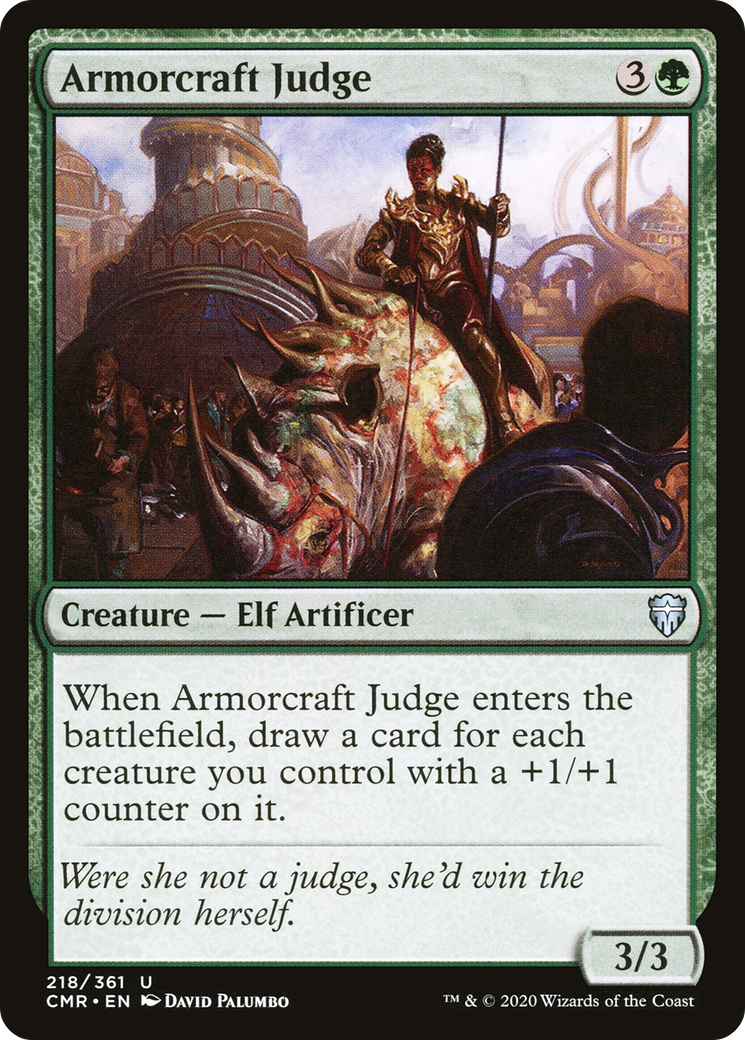 Armorcraft Judge (CMR-218) - Commander Legends Foil