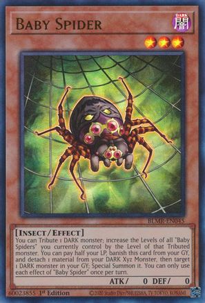 Baby Spider (BLMR-EN045) - Battles of Legend: Monstrous Revenge 1st Edition