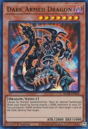 Dark Armed Dragon (BLMR-EN054) - Battles of Legend: Monstrous Revenge 1st Edition