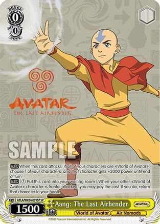 Aang: The Last Airbender (SP) (ATLA/WX04-001SP SP) - Avatar: The Last Airbender
