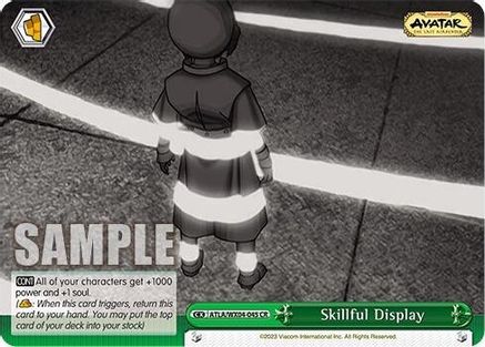 Skillful Display (ATLA/WX04-045 CR) - Avatar: The Last Airbender