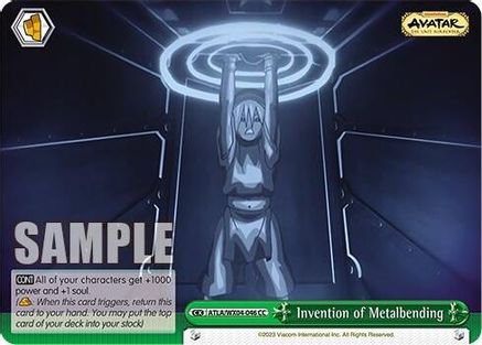 Invention of Metalbending (ATLA/WX04-046 CC) - Avatar: The Last Airbender