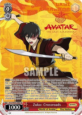 Zuko: Crossroads (SP) (ATLA/WX04-048SP SP) - Avatar: The Last Airbender