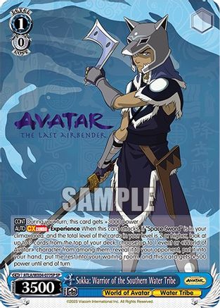 Sokka: Warrior of the Southern Water Tribe (SP) (ATLA/WX04-077SP SP) - Avatar: The Last Airbender