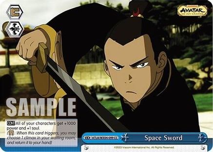 Space Sword (ATLA/WX04-099 CC) - Avatar: The Last Airbender