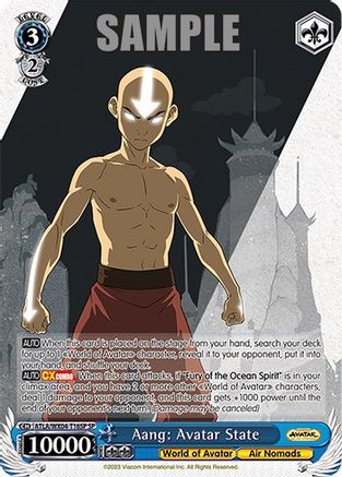 Aang: Avatar State (SP) (ATLA/WX04-T16SP SP) - Avatar: The Last Airbender