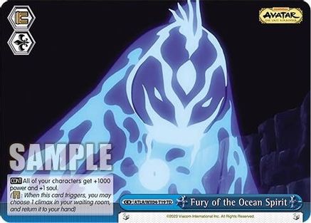Fury of the Ocean Spirit (ATLA/WX04-T19 TD) - Avatar: The Last Airbender