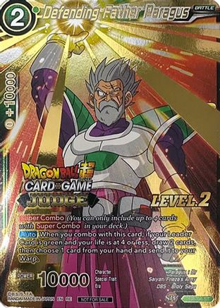Defending Father Paragus (Judge Pack Vol.13) (Level 2) (SD8-04) - Tournament Promotion Cards Foil