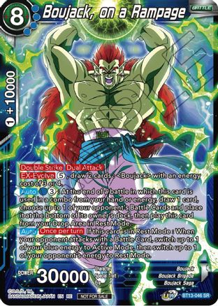 Boujack, On a Rampage (Championship Selection Pack 2023 Vol.2) (Silver Foil) (BT13-046) - Tournament Promotion Cards Foil