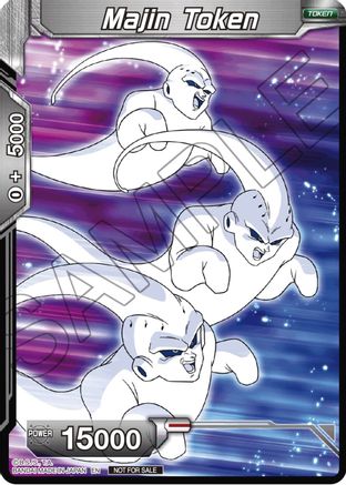 Majin Token (Championship Token Card Pack 2023 Vol.1) (Silver Foil)  - Tournament Promotion Cards Foil