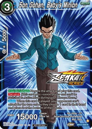 Son Gohan, Baby's Minion (Event Pack 12) (BT11-035) - Tournament Promotion Cards Foil