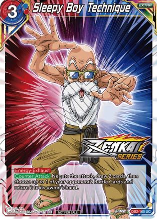 Sleepy Boy Technique (Event Pack 12) (DB2-165) - Tournament Promotion Cards Foil