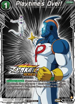 Playtime's Over! (Event Pack 12) (EB1-55) - Tournament Promotion Cards Foil
