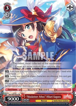 "Musketeer Athos" Hikari Kagura (RSL/S69-E055 RR) - Revue Starlight -Re LIVE-
