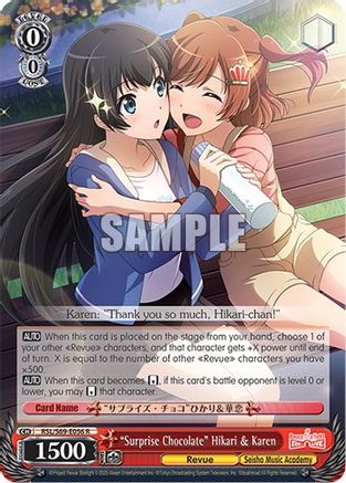 "Surprise Chocolate" Hikari & Karen (RSL/S69-E056 R) - Revue Starlight -Re LIVE-