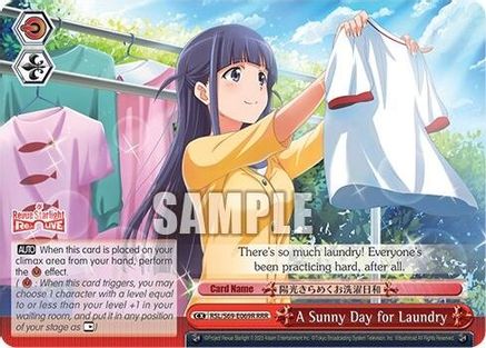 A Sunny Day for Laundry (RRR) (RSL/S69-E069R RRR) - Revue Starlight -Re LIVE-