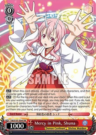 Mercy in Pink, Shuna (TSK/S101-E044 RR) - That Time I Got Reincarnated as a Slime Vol.3