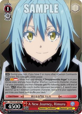 A New Journey, Rimuru (TSK/S101-E050 R) - That Time I Got Reincarnated as a Slime Vol.3