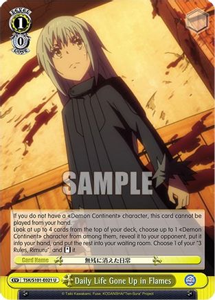 Daily Life Gone Up in Flames (TSK/S101-E021 U) - That Time I Got Reincarnated as a Slime Vol.3
