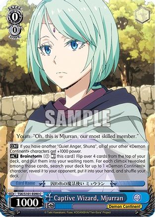 Captive Wizard, Mjurran (TSK/S101-E090 C) - That Time I Got Reincarnated as a Slime Vol.3