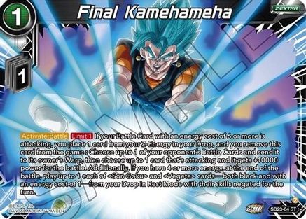 Final Kamehameha (SD23-04) - Critical Blow Foil