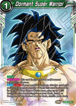 Dormant Super Warrior (BT22-079) - Critical Blow