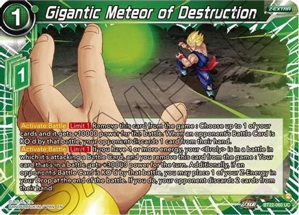 Gigantic Meteor of Destruction (BT22-060) - Critical Blow Foil