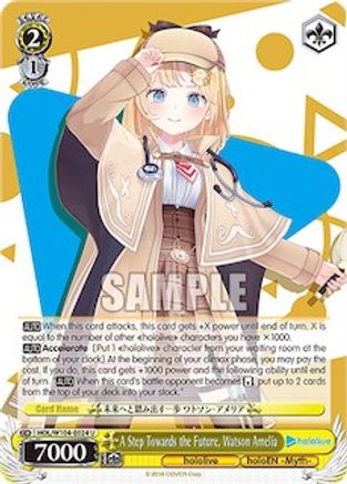 A Step Towards the Future, Watson Amelia (HOL/W104-E024 U) - hololive production Vol.2
