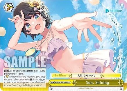 Sun, Shining (HOL/W104-E038 CC) - hololive production Vol.2