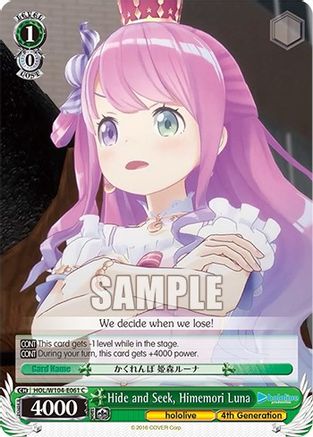 Hide and Seek, Himemori Luna (HOL/W104-E061 C) - hololive production Vol.2
