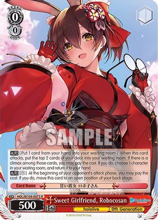 Sweet Girlfriend, Robocosan (HOL/W104-E073 R) - hololive production Vol.2