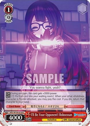 I'll Be Your Opponent! Robocosan (HOL/W104-E100 C) - hololive production Vol.2