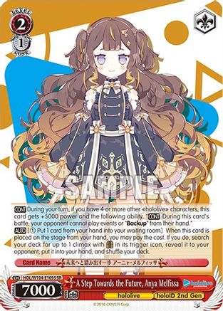 A Step Towards the Future, Anya Melfissa (SR) (HOL/W104-E105S SR) - hololive production Vol.2