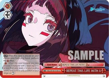 REPEAT THiS LiFE WiTH U (HOL/W104-E108 CC) - hololive production Vol.2