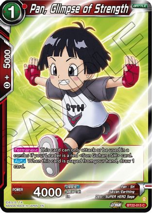 Pan, Glimpse of Strength (BT22-013) - Critical Blow