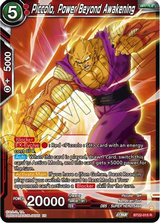 Piccolo, Power Beyond Awakening (BT22-015) - Critical Blow