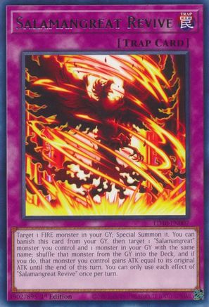 Salamangreat Revive (LD10-EN007) - Legendary Duelists: Soulburning Volcano 1st Edition