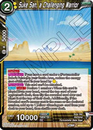 Suke San, a Challenging Warrior (BT22-102) - Critical Blow
