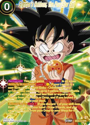 Grandpa's Heirloom, the Four Star Ball (SPR) (BT22-112) - Critical Blow Foil