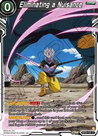 Eliminating a Nuisance (BT22-131) - Critical Blow