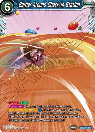 Barrier Around Check-In Station (BT22-053) - Critical Blow Foil