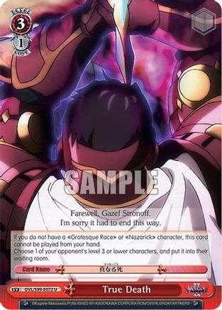 True Death (OVL/S99-E072 U) - Nazarick: Tomb of the Undead Vol.2