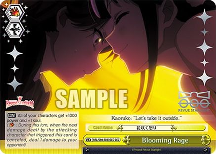 Blooming Rage (SCC) (RSL/S98-E023SCC SCC) - Revue Starlight The Movie